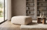 Pufa, szenil Cremona, Kremowy, GRETA, 8806122