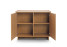 Komoda dwudrzwiowa SUNA 98 cm Dąb Karmel w Stylu Japandi, 8807408