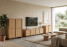 Komoda dwudrzwiowa SUNA 98 cm Dąb Karmel w Stylu Japandi, 8807412