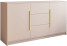 Komoda kaszmirowa do salonu z drzwiami 150 cm LESTO, 8820491