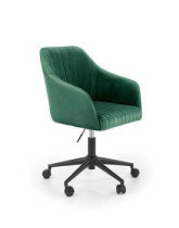 Fotel biurowy Emi Velvet zielony