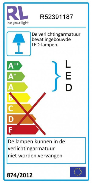 Lampa Biurkowa LED Viper 3W R52391187 RL, 8838493