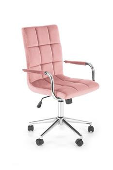 Fotel biurowy Mooni XL różowy VIC, 884165