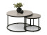Czarny Stolik Loftowy Karel Beton - Do Salonu I Biura, 8846182