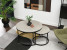 Czarny Stolik Loftowy Karel Beton - Do Salonu I Biura, 8846184