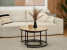 Nowoczesny Stolik Karel 2W1 Sonoma Czarny Do Salonu, 8846219