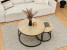 Nowoczesny Stolik Karel 2W1 Sonoma Czarny Do Salonu, 8846220