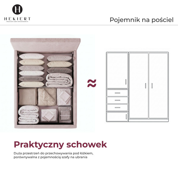 Łóżko tapicerowane AVELINE 200 x 200 cm ŚLIZGI zielony, 8849734