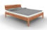 Inny kolor wybarwienia: Łóżko VENTO A-8 200x220 cm z Drewnianym Zagłówkiem Buk Dziki