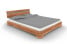 Inny kolor wybarwienia: Łóżko VENTO E-1 200x220 cm z Drewnianym Zagłówkiem Buk Dziki