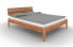 Inny kolor wybarwienia: Łóżko VENTO A-1 200x220 cm z Drewnianym Zagłówkiem Buk Dziki