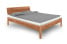 Inny kolor wybarwienia: Łóżko VENTO A-0 200x220 cm z Drewnianym Zagłówkiem Buk Dziki