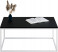 Stolik kawowy Neri 100x60 cm Loft do salonu Biały + Czarny MiniPearl, 8875020