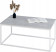 Stolik kawowy Neri 100x60 cm Loft do salonu Biały + Beton Jasny, 8875051