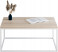 Stolik kawowy Neri 100x60 cm Loft do salonu Biały + Dąb Sonoma, 8875268