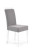 Inny kolor wybarwienia: Krzesło Alabama białe/ szare Inari 91