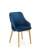 Inny kolor wybarwienia: Krzesło Alain dąb/ granatowe Monolith 77