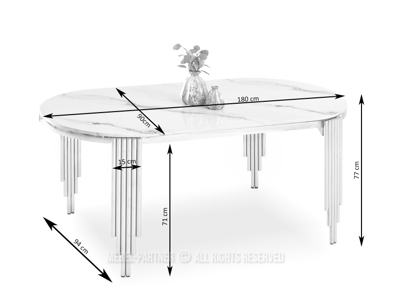 Okrągły stół Arvid 120 cm dębowy - skandynawska jadalnia, 8879774