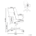 Fotel biurowy regulowany boucle biały, 8880399