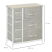 Komoda Artdesign 7 szuflad 63,5 x 30 x 71cm jasnoszary, 8887660
