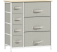 Komoda Artdesign 7 szuflad 63,5 x 30 x 71cm jasnoszary, 8887662