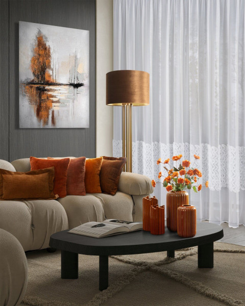 Poszewka dekoracyjna Eva Minge ELEGANT 40x60 miodowa szenil welwet, 8896899