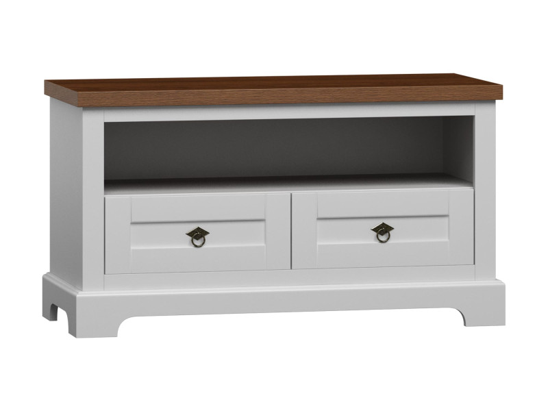 Komoda Awinion A02, na cokole, 110 cm, fornir dębowy, 8899881