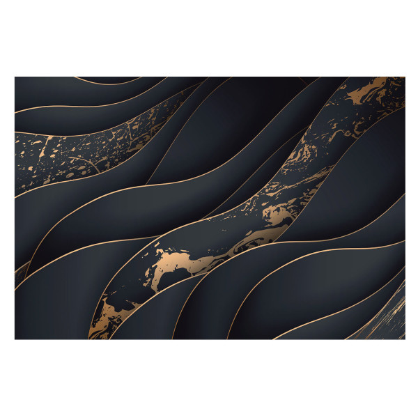 Tapety flizelinowe do salonu Eleganckie fale 208x146 Wallfluent, 8908066