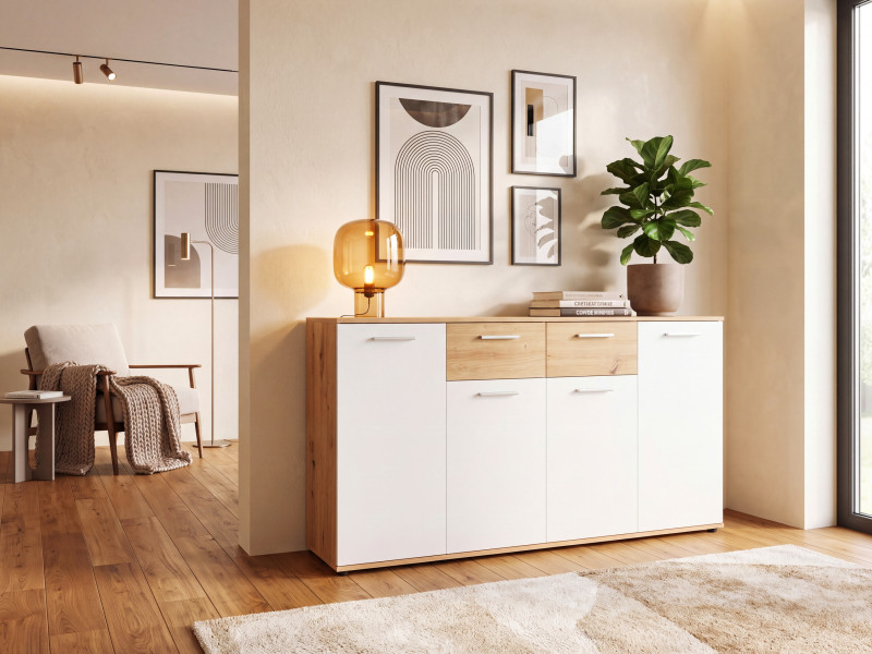 Duża komoda 160 cm z szufladami JOVITA, 8908188