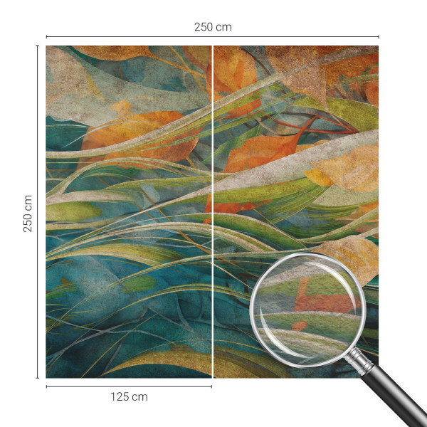 Tapeta ścienna na flizelinie Jesienny pejzaż 250x250 Tulup, 8909858
