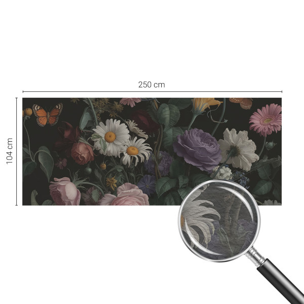 Tapeta ścienna na flizelinie Kwiatowa elegancja 250x104 Tulup, 8910651