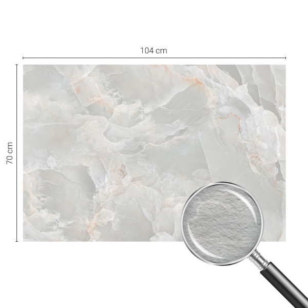 Tapeta na flizelinie Marmurowa faktura 104x70 Wallfluent, 8914832
