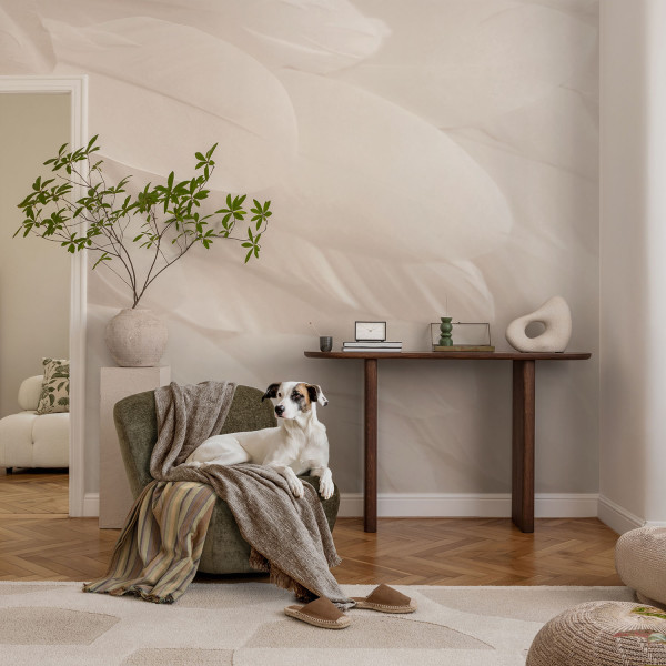 Tapeta ścienna na flizelinie Eteryczne pióra 104x70 Wallfluent, 8915701