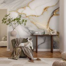Tapeta na flizelinie Marmurowa elegancja 104x70 Wallfluent