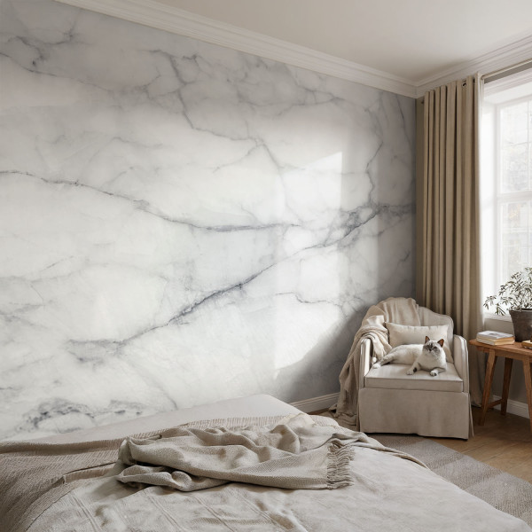 Tapety flizelinowe Marmurowa elegancja 152x104 Wallfluent, 8941245