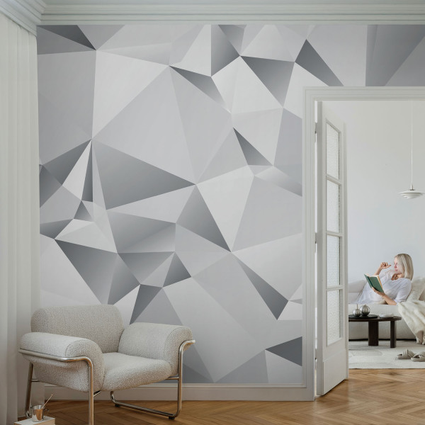 Tapety flizelinowe Abstrakcyjna geometria 250x250 Tulup, 8955101