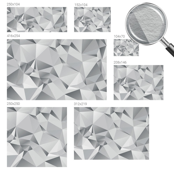 Tapety flizelinowe Abstrakcyjna geometria 250x250 Tulup, 8955103