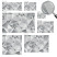 Tapety flizelinowe Abstrakcyjna geometria 250x250 Tulup, 8955103