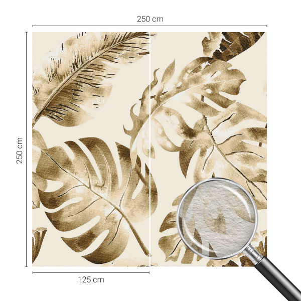 Tapety flizelinowe Egzotyczna flora 250x250 Wallfluent, 8958529