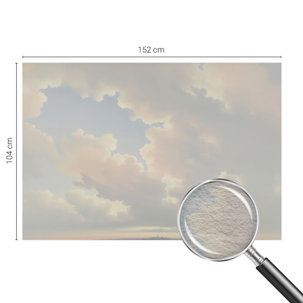 Tapeta flizelinowa do sypialni Pastelowe niebo 152x104 Wallfluent, 8963600