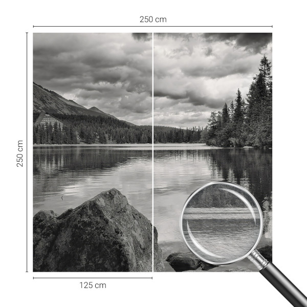 Fototapeta na flizelinie Górska panorama 250x250 Tulup, 8968233
