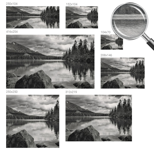 Fototapeta na flizelinie Górska panorama 250x250 Tulup, 8968234