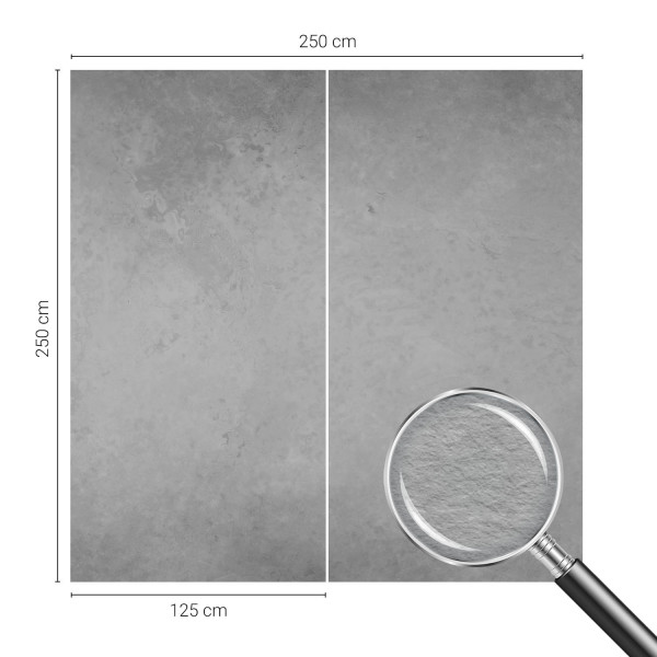 Tapeta flizelinowa do pokoju Elegancka szarość 250x250 Tulup, 8970257