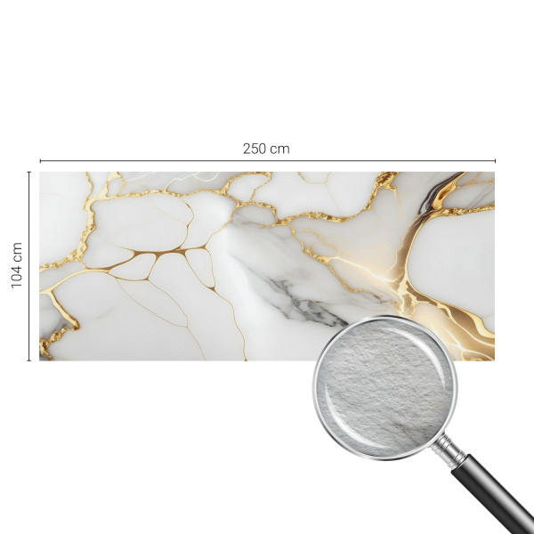 Tapeta na flizelinie Marmurowa elegancja 250x104 Wallfluent, 8970524