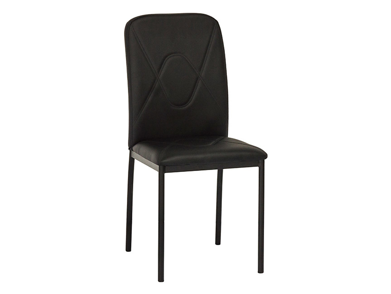 krzesło czarne ekoskóra czarna H-623, 90021