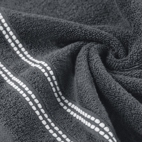 Ręcznik Ally 30x50 grafitowy frotte 500 g/m2, 9014208
