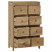 Szafka Brąz 55 x 30 x 90 cm Drewno vidaXL, 9033776