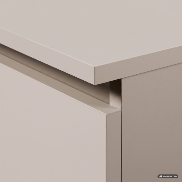 Komoda JERRY Kaszmir 80 cm 1 drzwi 3 szuflady 2 półki 80x35x77 cm, 9052903