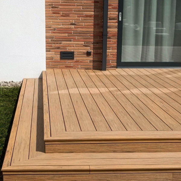 Próbnik Deska Tarasowa Kompozyt Premium Liderwood Dąb Naturalny/Winchester, 9067193
