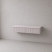 Konsola wisząca z 2 szufladami, front ryflowany, 100 x 38 x 17 cm, 9073277